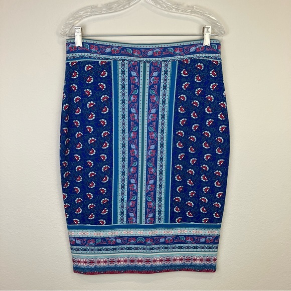 NWOT Stitch Fix Pixley Carlynn Printed Skirt - Picture 2 of 4